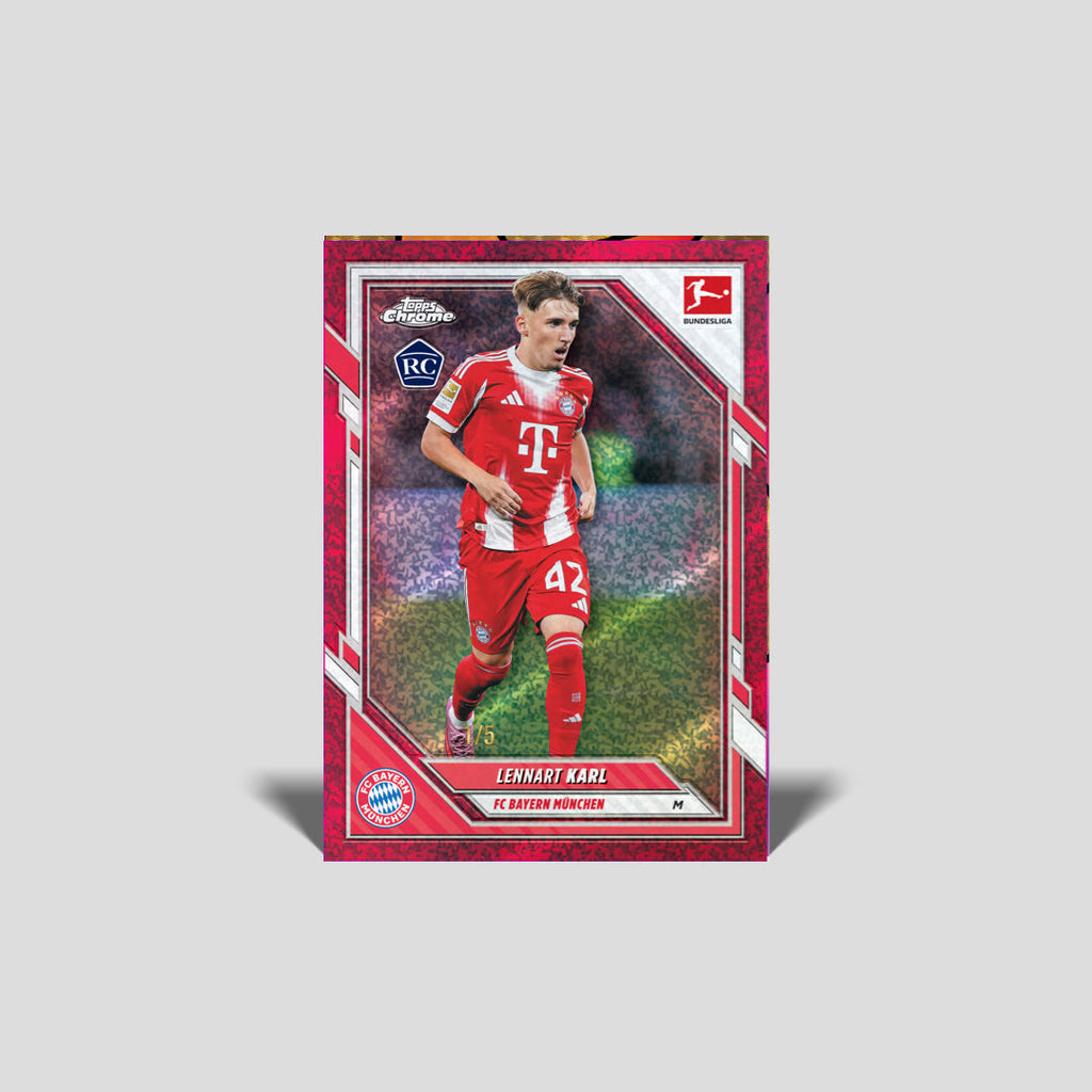 2025-26	Topps Chrome Bundesliga Soccer Value Box