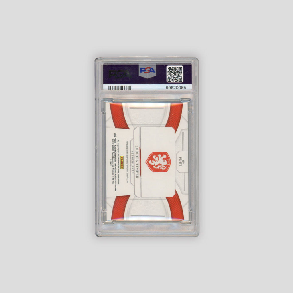 2022 National Treasures Jurrien Timber RC /10 Gold Peerless Auto  #JTB (PSA 10)