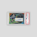 2023-24 Panini Select Serie A Zinedine Zidane Pitchside Signature Tie Dye /15 #PSZZ (PSA 9)