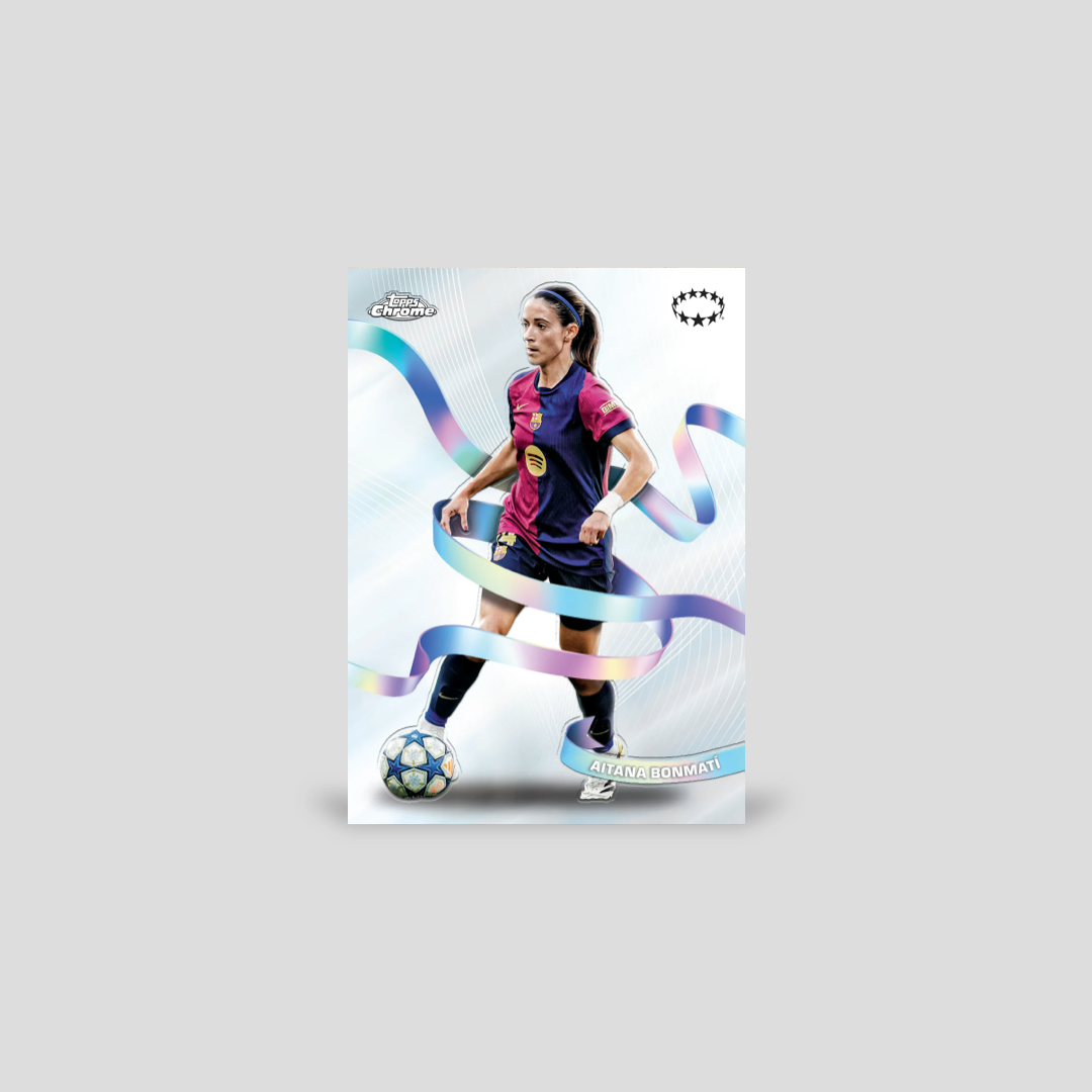 2024-25 Topps Chrome Soccer UEFA Women's Champions League Value Box