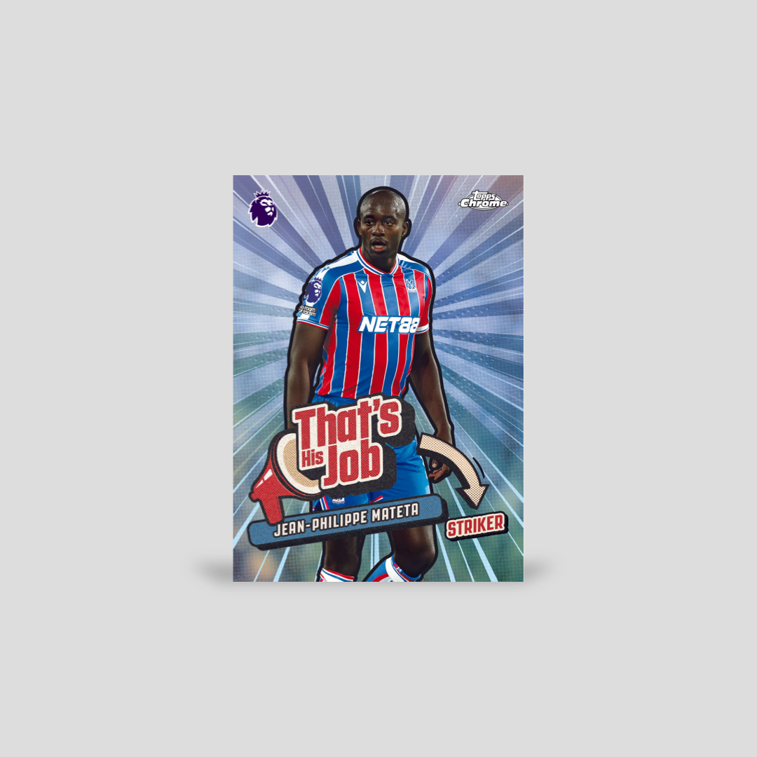 2025-2026 Topps Chrome Premier League Soccer Tin