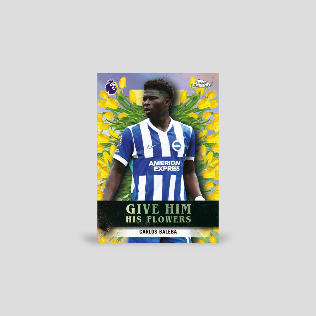 2025-2026 Topps Chrome Premier League Soccer Tin