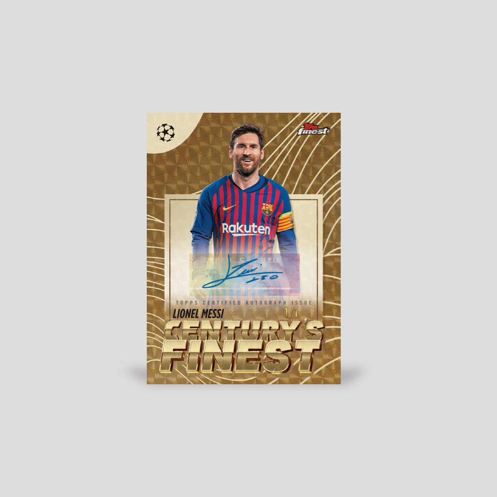 2025-26 Topps Finest UCC Soccer Hobby Box