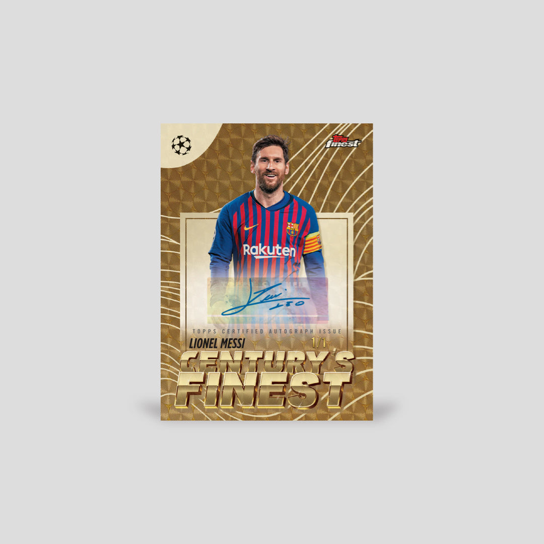 2025-26 Topps Finest UCC Soccer Hobby Box