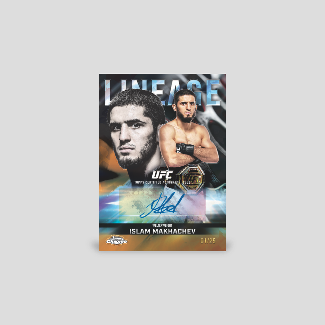 2026 Topps Chrome Sapphire UFC Hobby Box