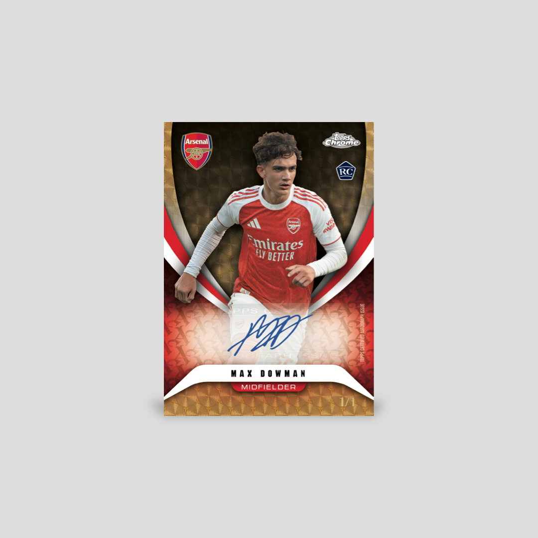 2025-26 Topps Chrome Arsenal Hobby Box
