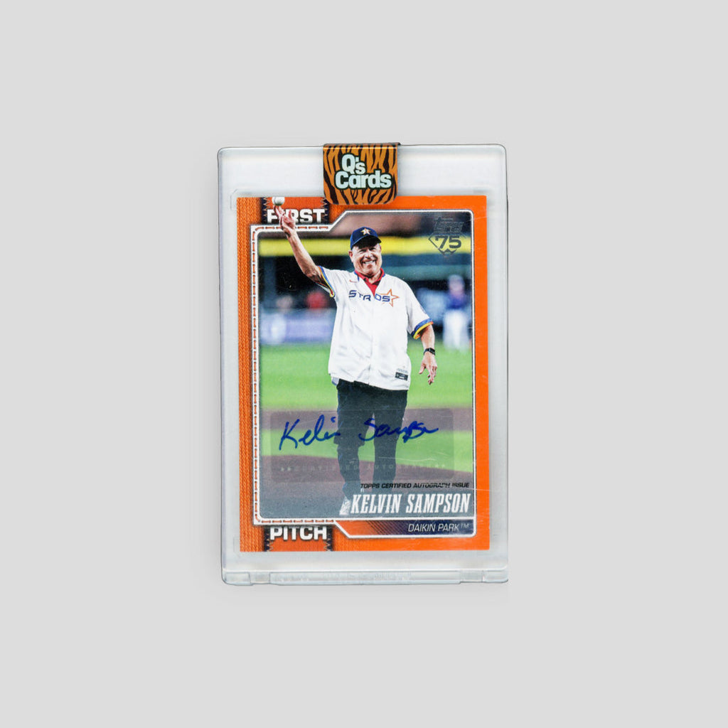 2026 Topps Series 1 Baseball First Pitch Autographs Kelvin Sampson /25