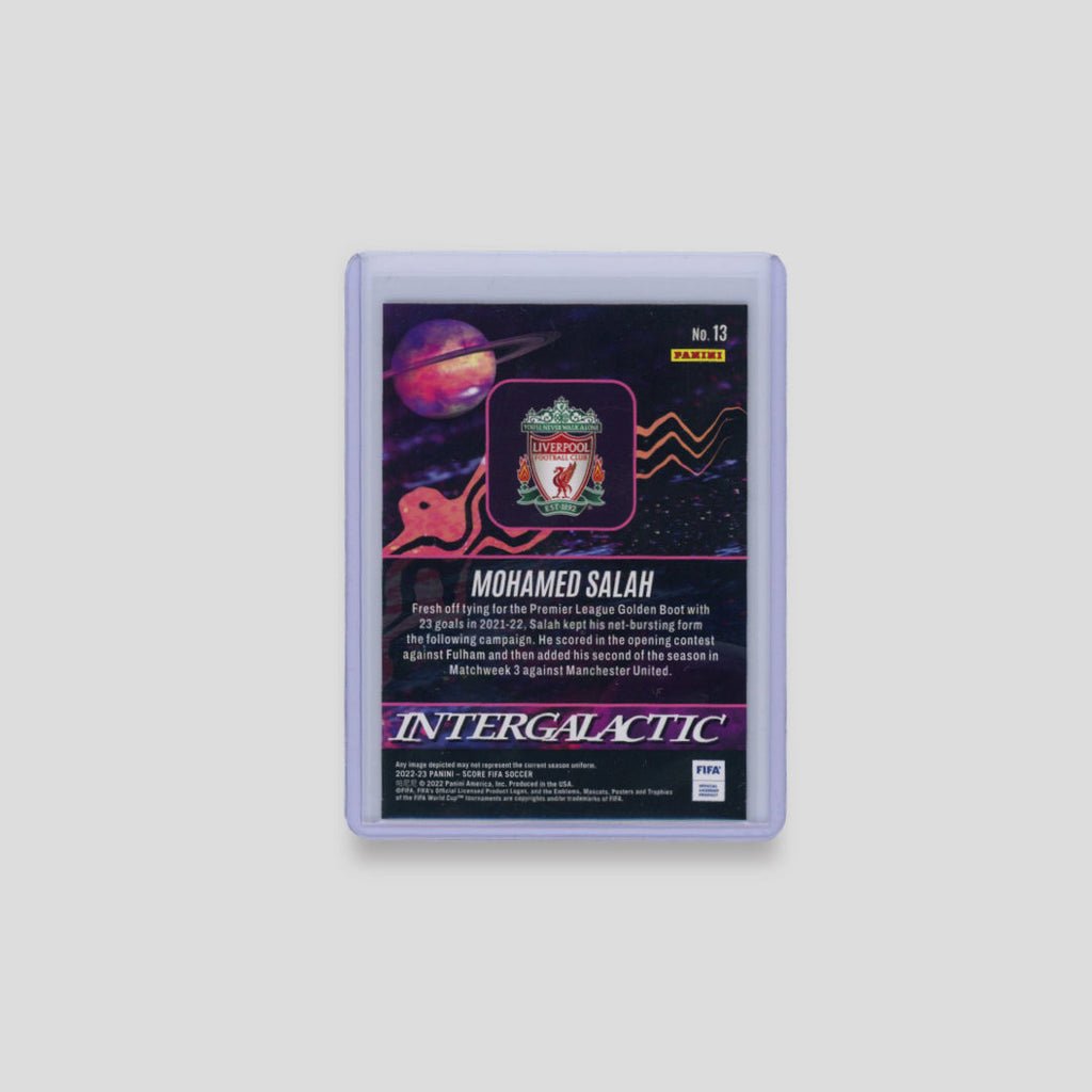 2022-23 Panini Score FIFA Mohamed Salah Intergalactic