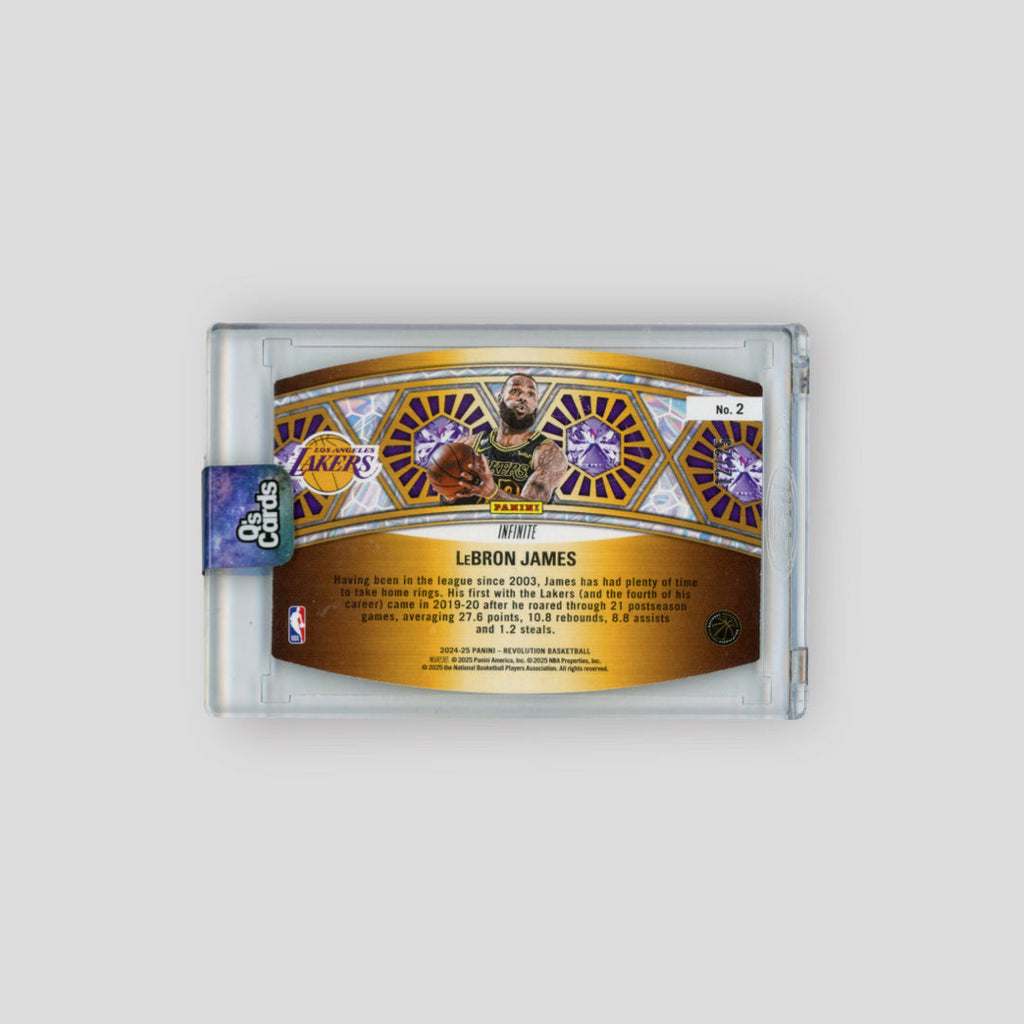 2024-25 Panini Revolution Lebron James Ring Bearers /25
