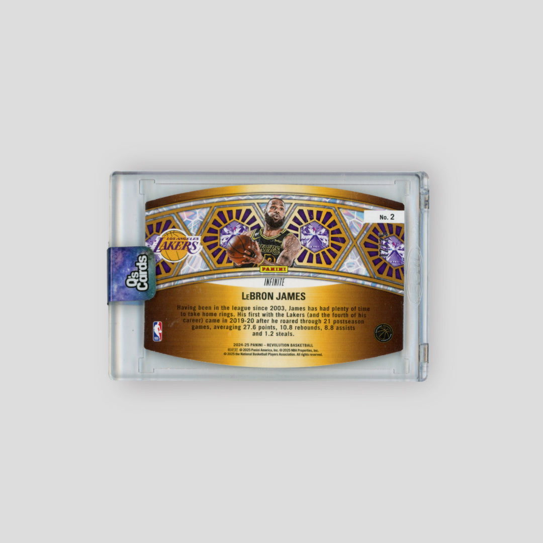 2024-25 Panini Revolution Lebron James Ring Bearers /25