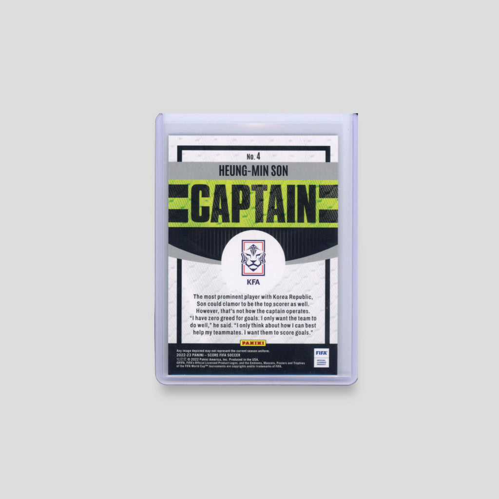 2022/23 Panini Score FIFA Heung-Min Son Captain /15