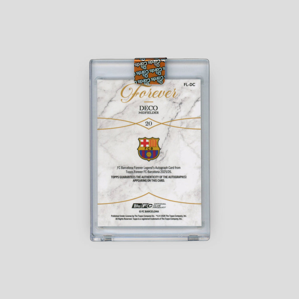 2025-26 Topps FC Barcelona Forever Deco Auto /25