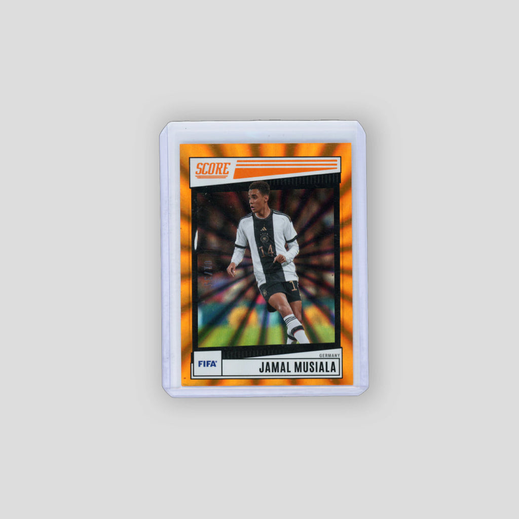 2022-23 Panini Score FIFA Jamal Musiala Orange /35