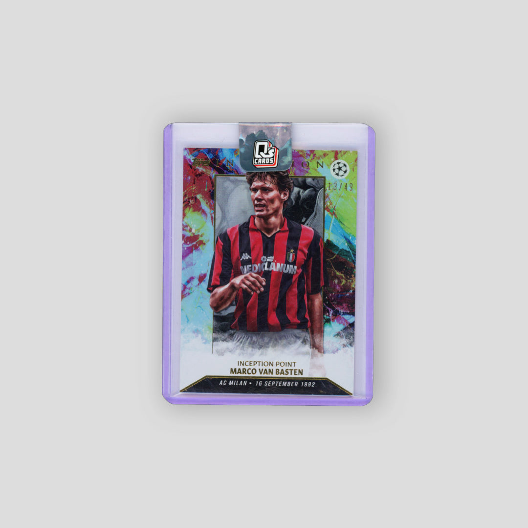 2023-24 Topps Inception UCC Marco van Basten Inception Point /49