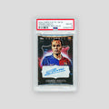 2024 Topps Barcelona Triplete Auto Andres Iniesta Red & Blue /5 (PSA 8)