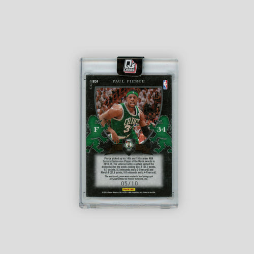 2011 Panini Crusade Paul Pierce Auto /10
