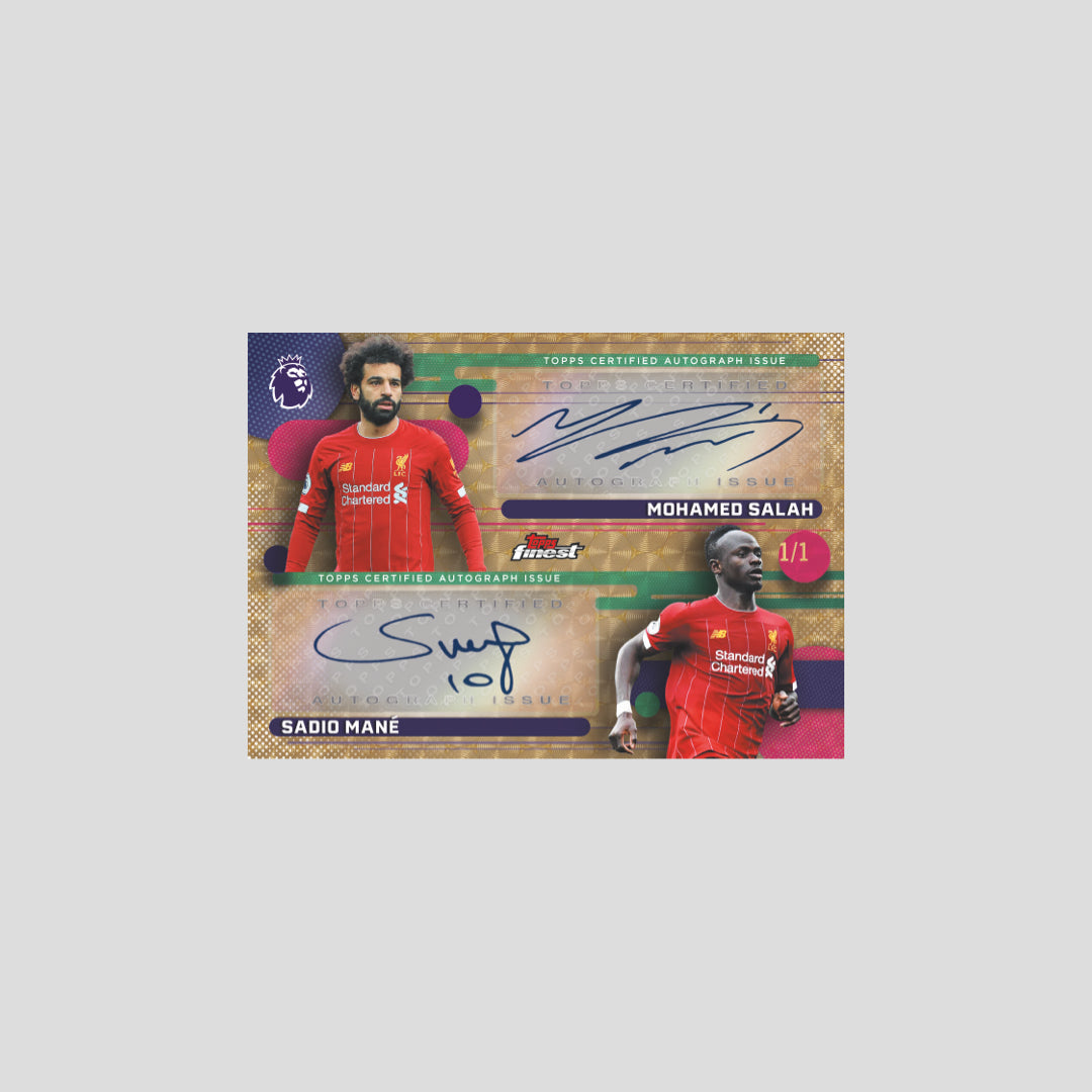 2026 Topps Finest Premier League Soccer Hobby Box