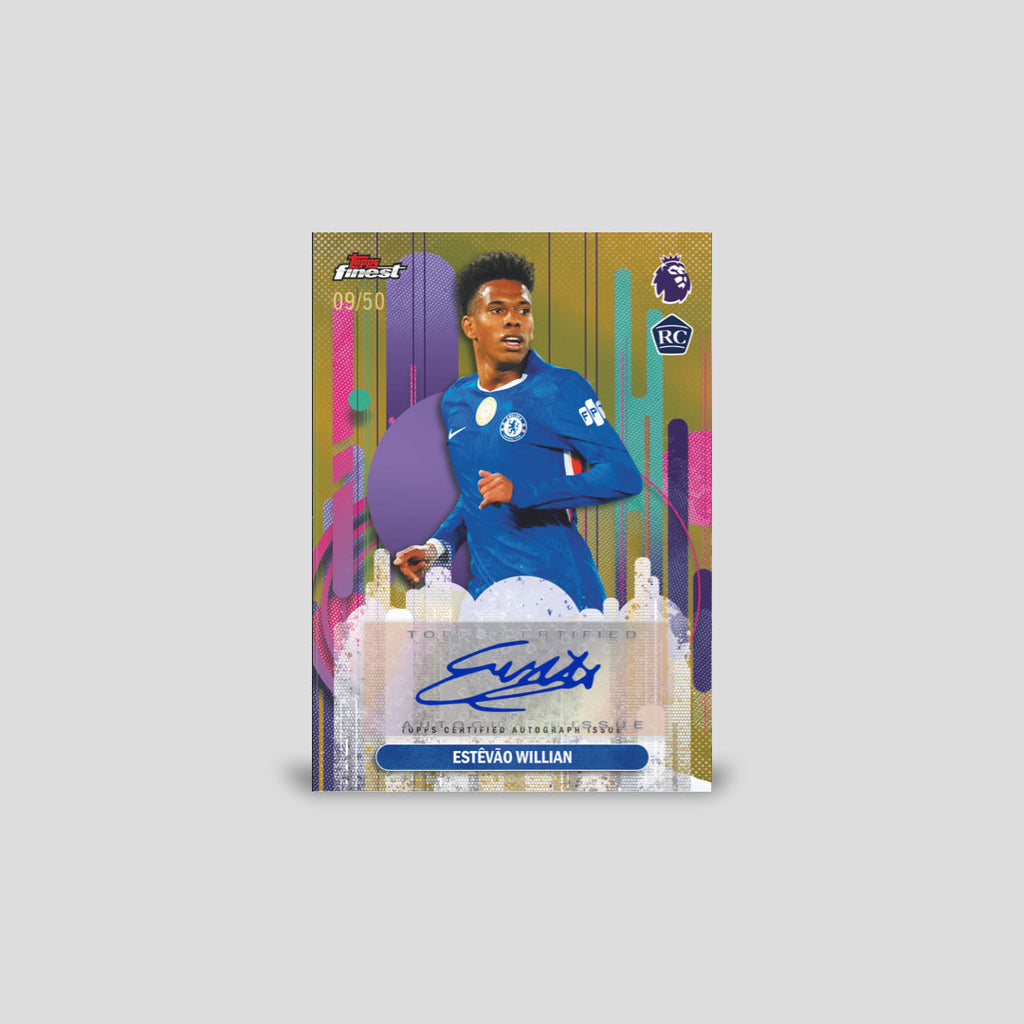 2026 Topps Finest Premier League Soccer Hobby Box