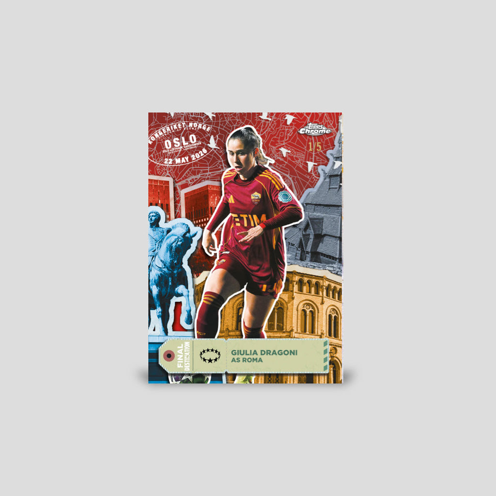 2025-26 Topps Chrome Soccer UEFA Women's Champions League Hobby Box