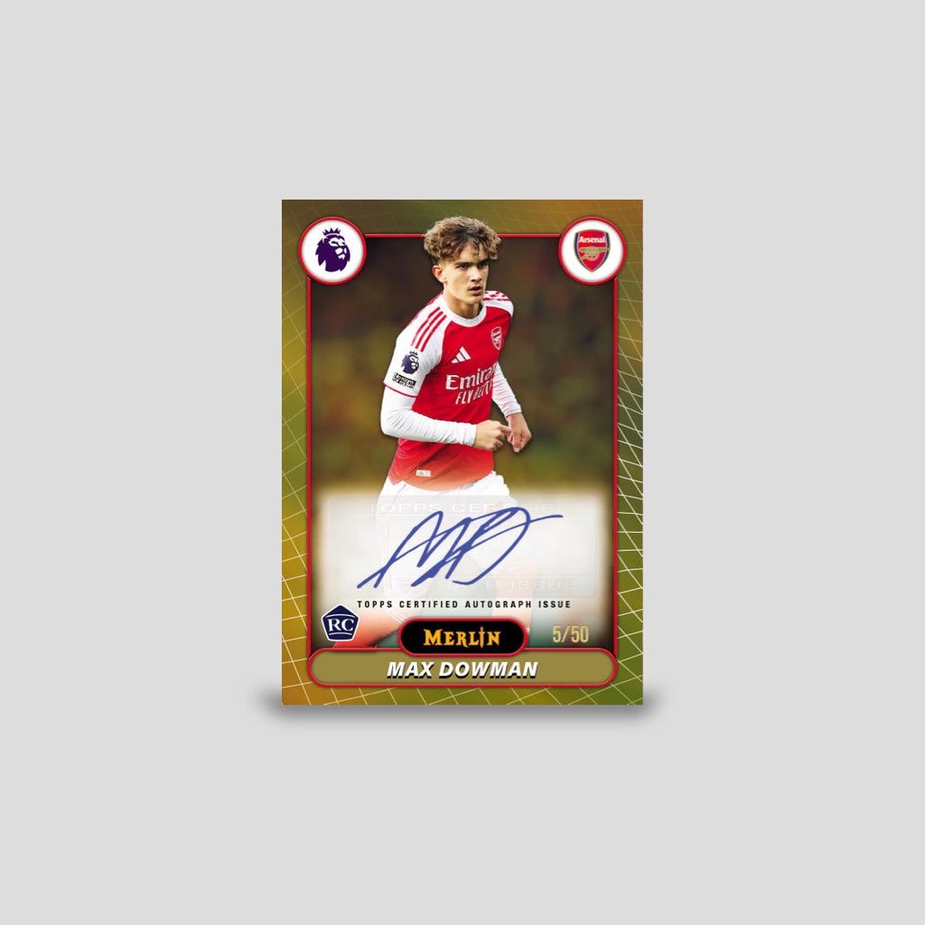 2025-26 Topps Soccer Merlin Premier League Soccer Value Box
