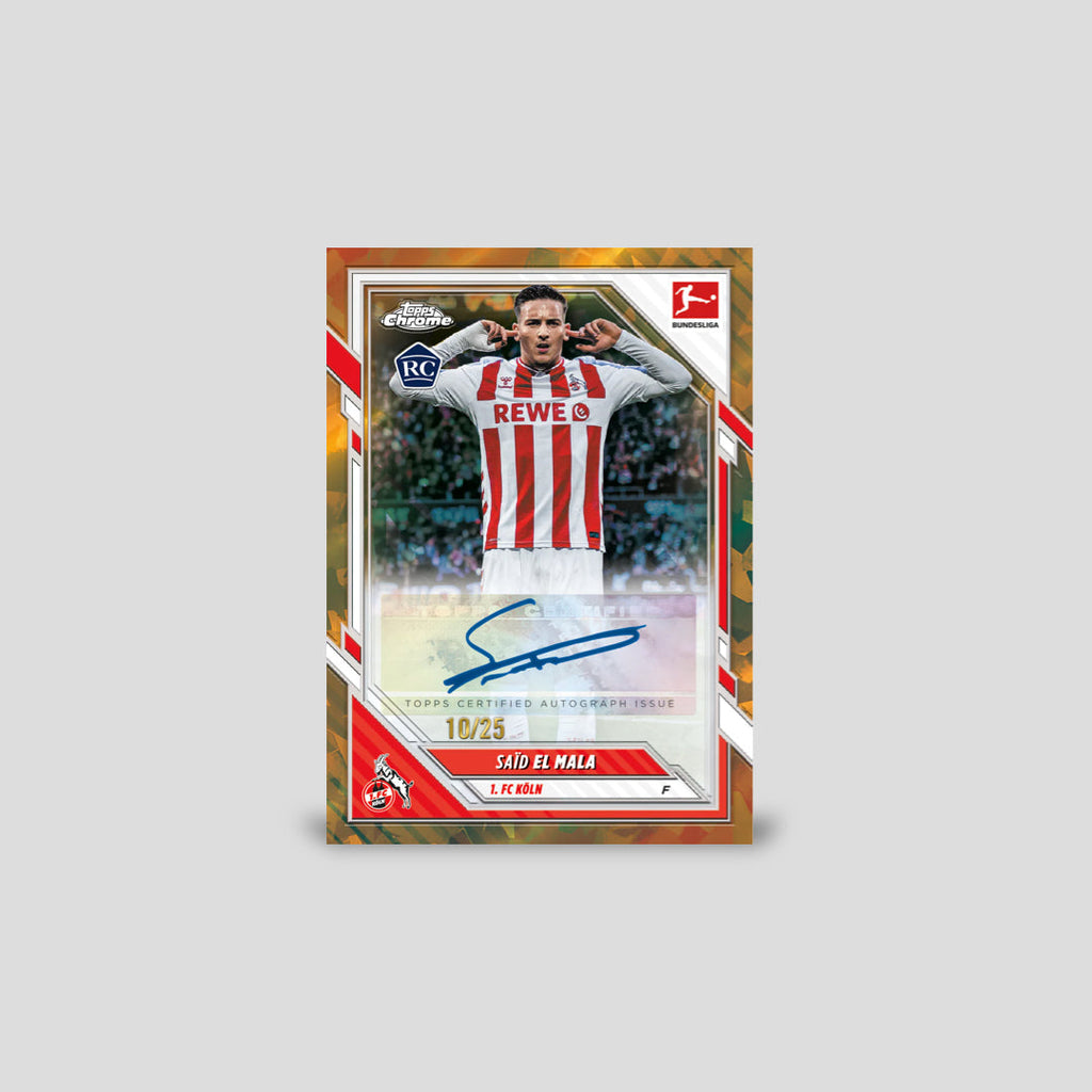 2025-26 Topps Chrome Sapphire Bundesliga Soccer Hobby Box