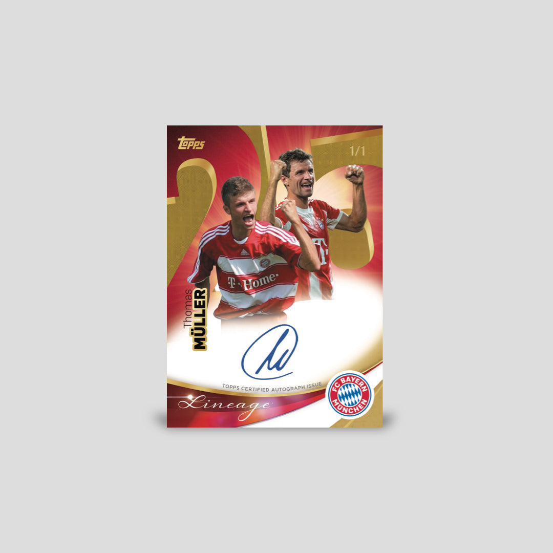 2025-26 Topps Soccer FC Bayern Munich Lineage Hobby Box