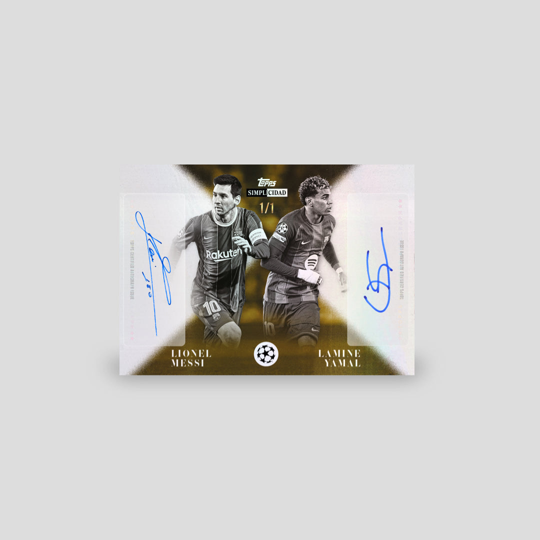 2025-26	Topps Simplicidad UEFA Soccer	Hobby Box