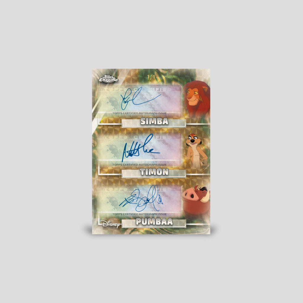 2026 Topps Chrome Disney Chrome Value Box