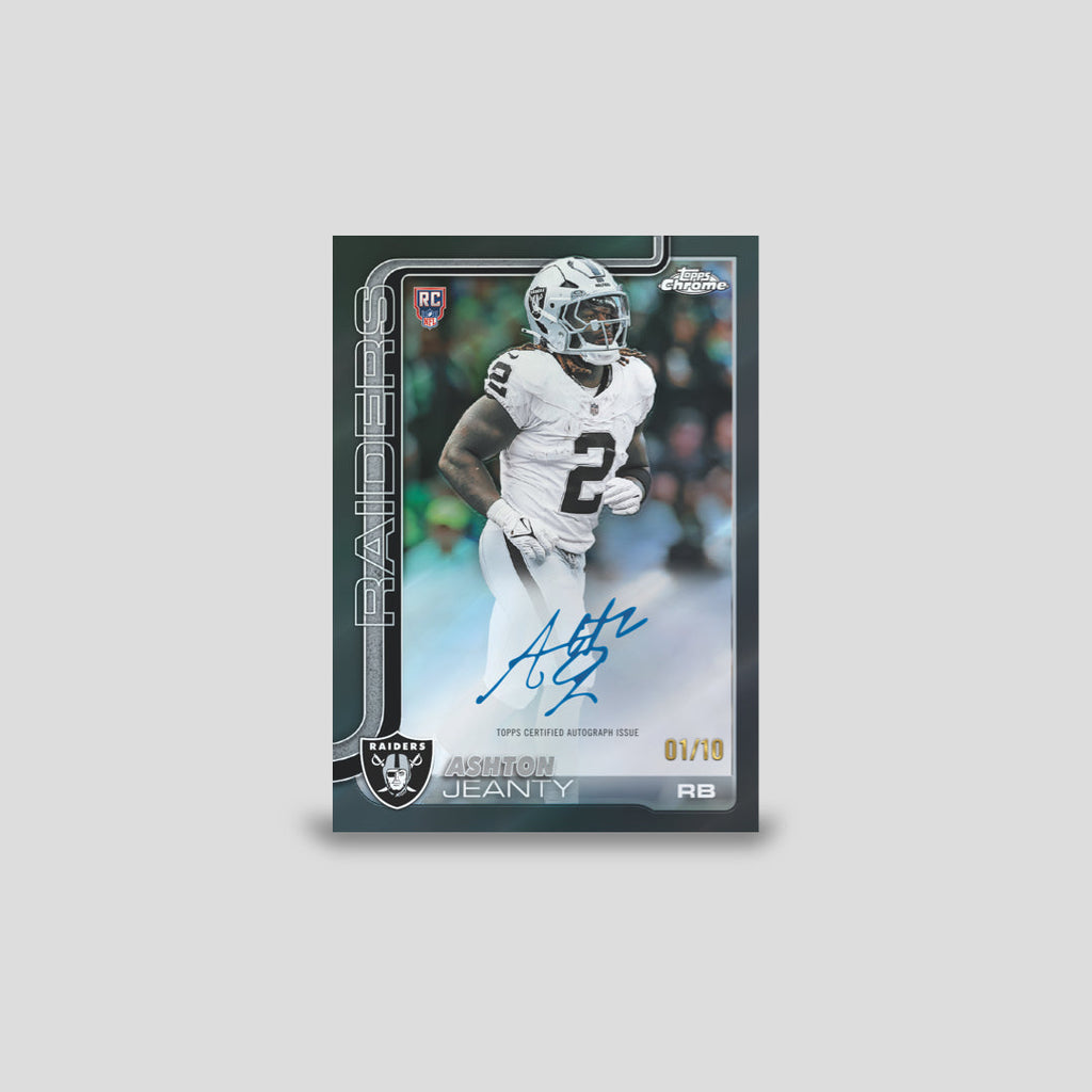 2025 Topps Chrome Football Jumbo Box