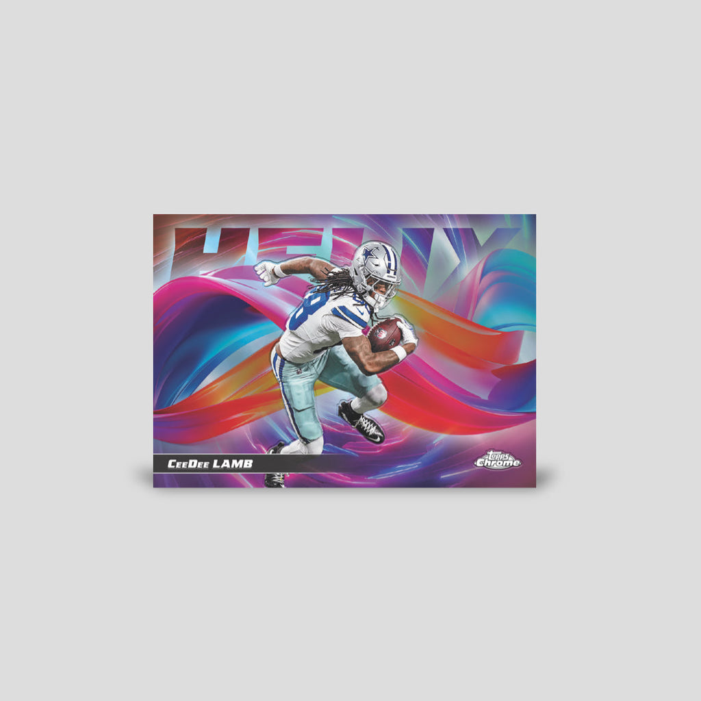 2025 Topps Chrome Football Jumbo Box