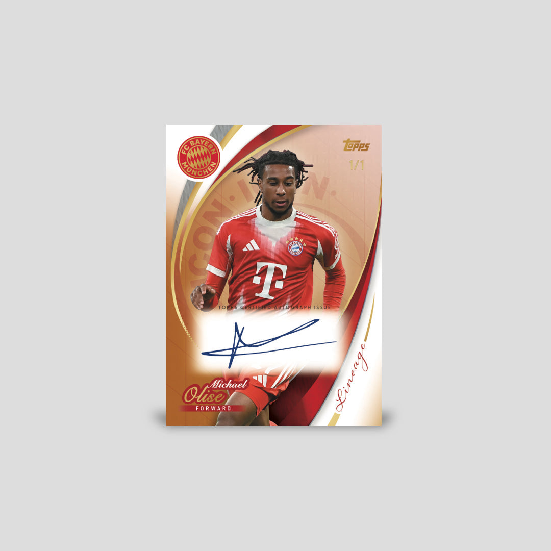 2025-26 Topps Soccer FC Bayern Munich Lineage Hobby Box