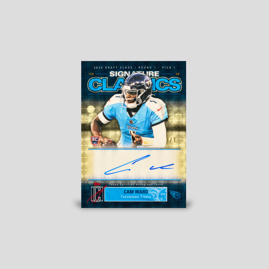 2025 Topps Signature Class Football Value Box