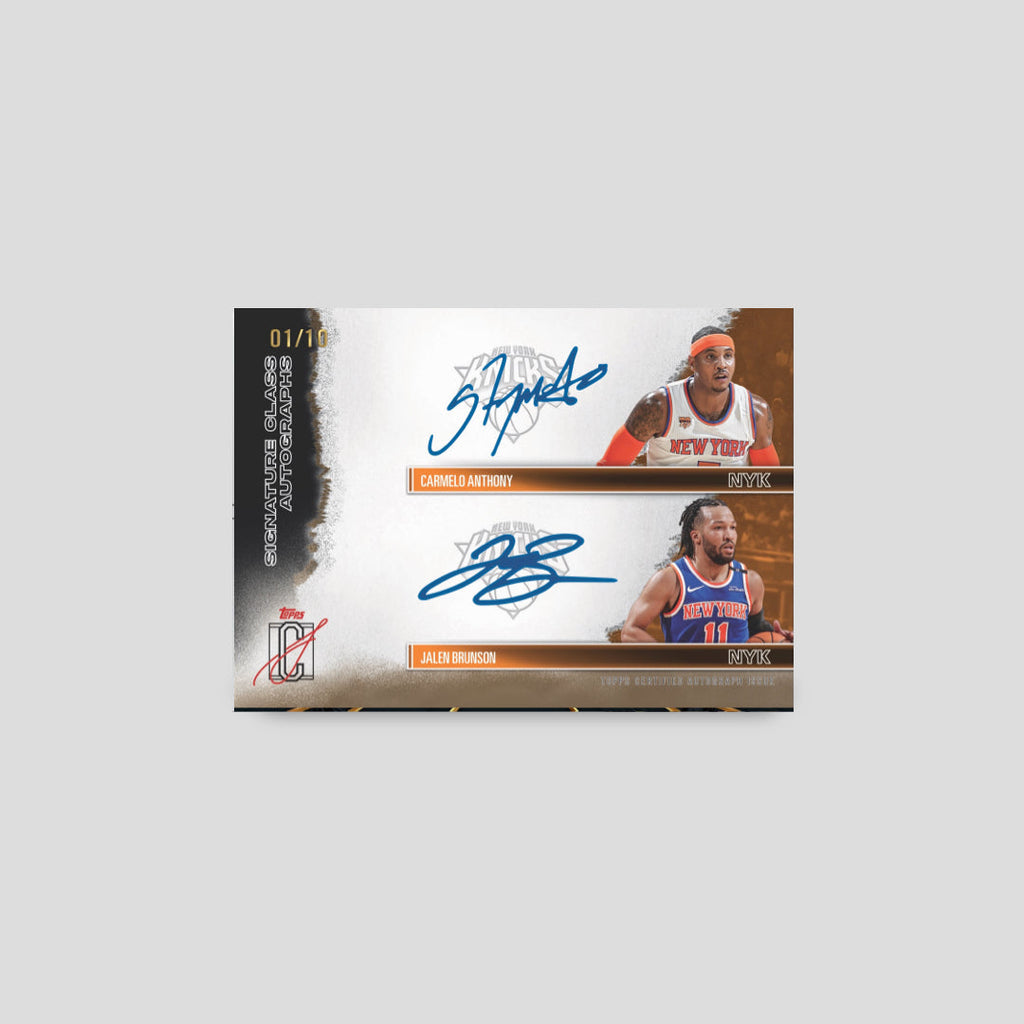 2025-26 Topps Signature Class Basketball Hobby Box