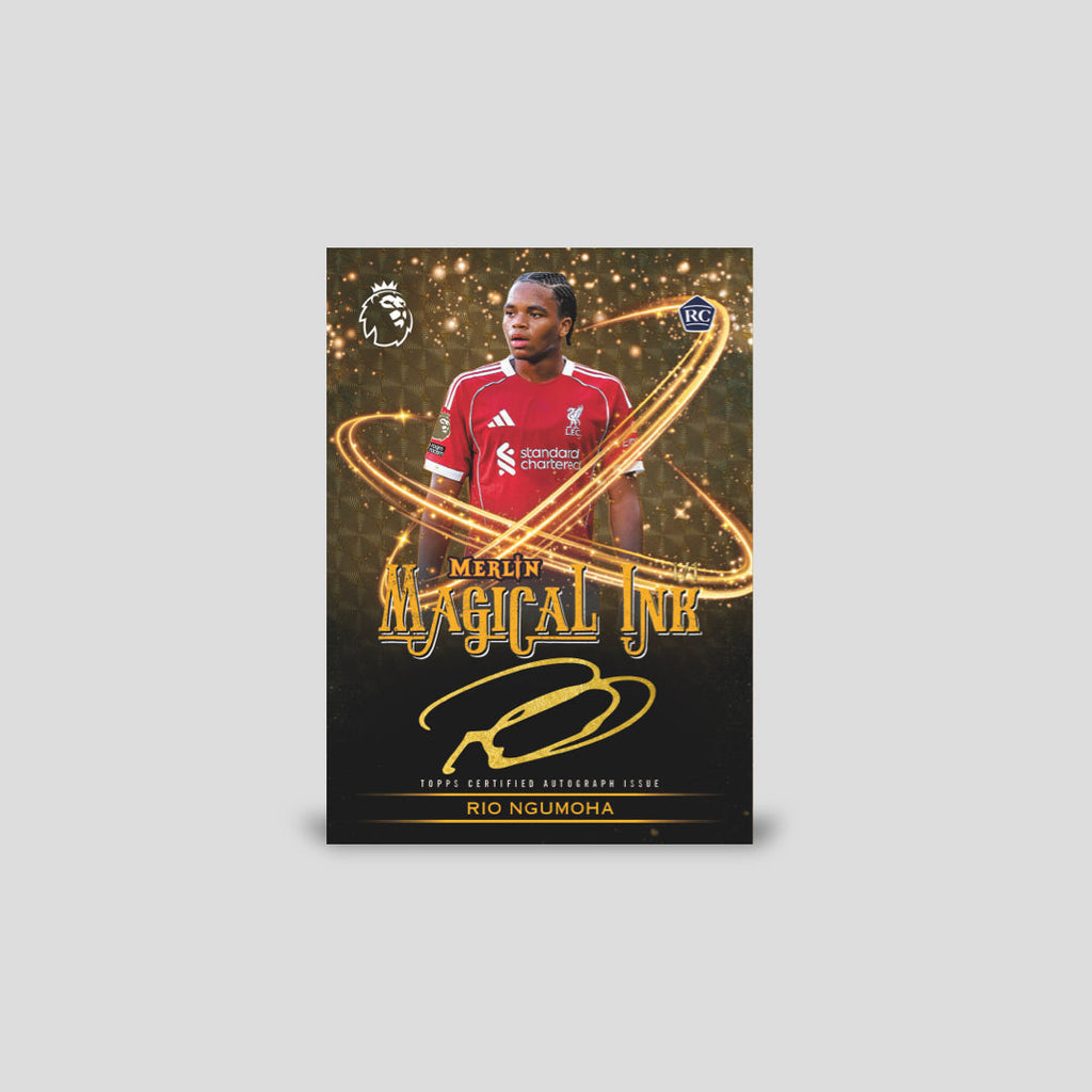 2025-26 Topps Soccer Merlin Premier League Soccer Hobby Box