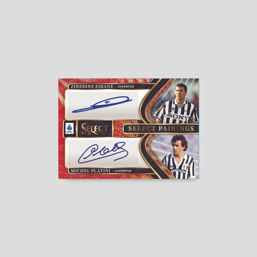 2025-26 Panini Select Soccer Serie A Hobby International Box