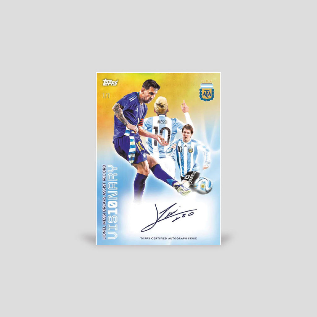 2025-26 Topps Soccer Argentina Team Set Box