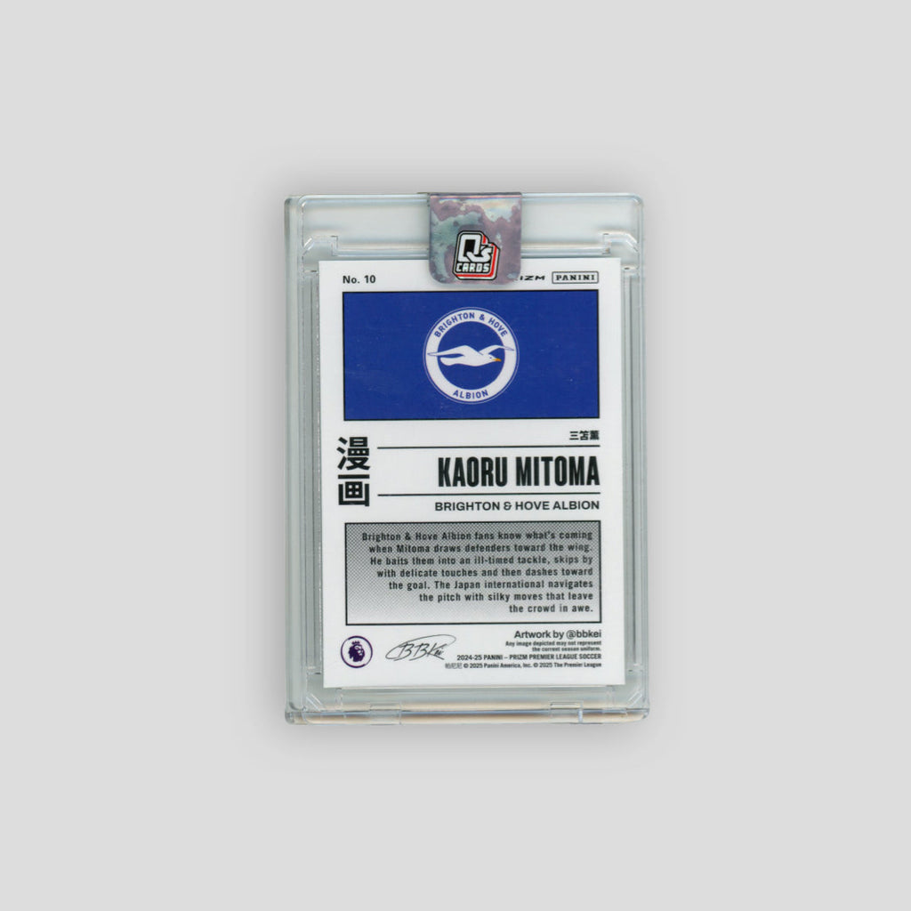2024-25 Panini Prizm Premier League Manga Kaoru Mitoma #10