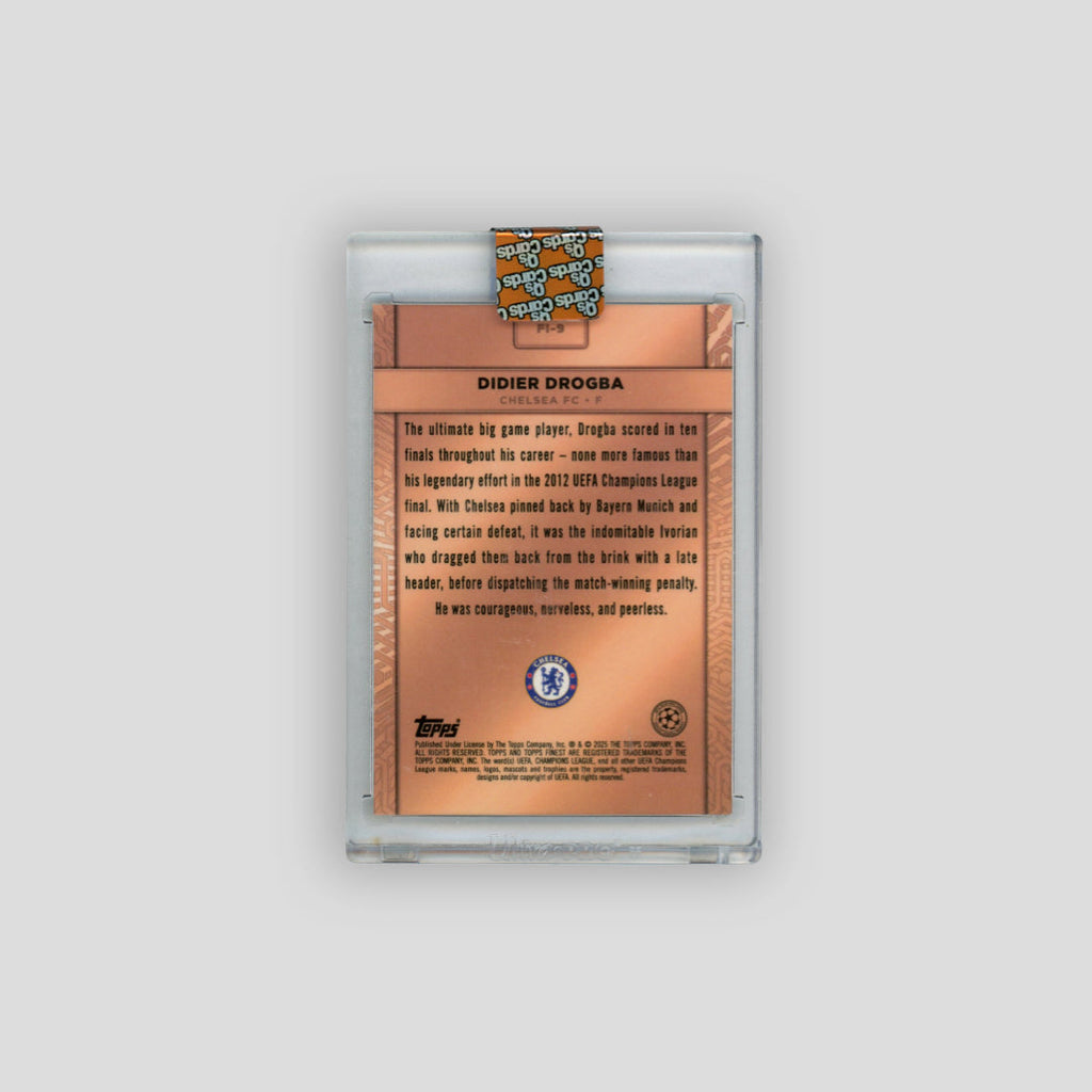 2024-25 Topps Finest Finest Idols Bronze Didier Drogba #FI-9