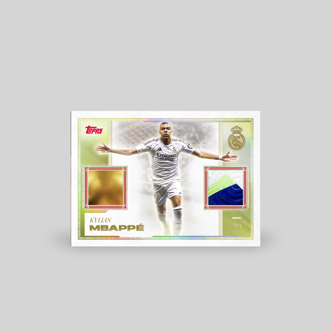 2025-26 Topps Real Madrid Los Blancos Soccer Hobby Box