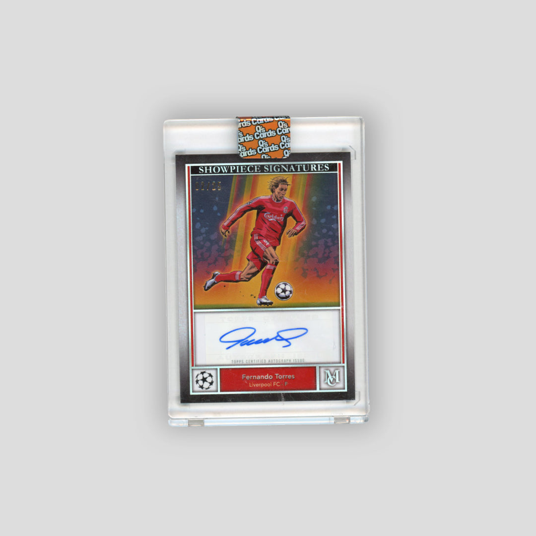 2024-25 Topps Museum Collection Fernando Torres Showpiece Signatures /25 #SS-FT