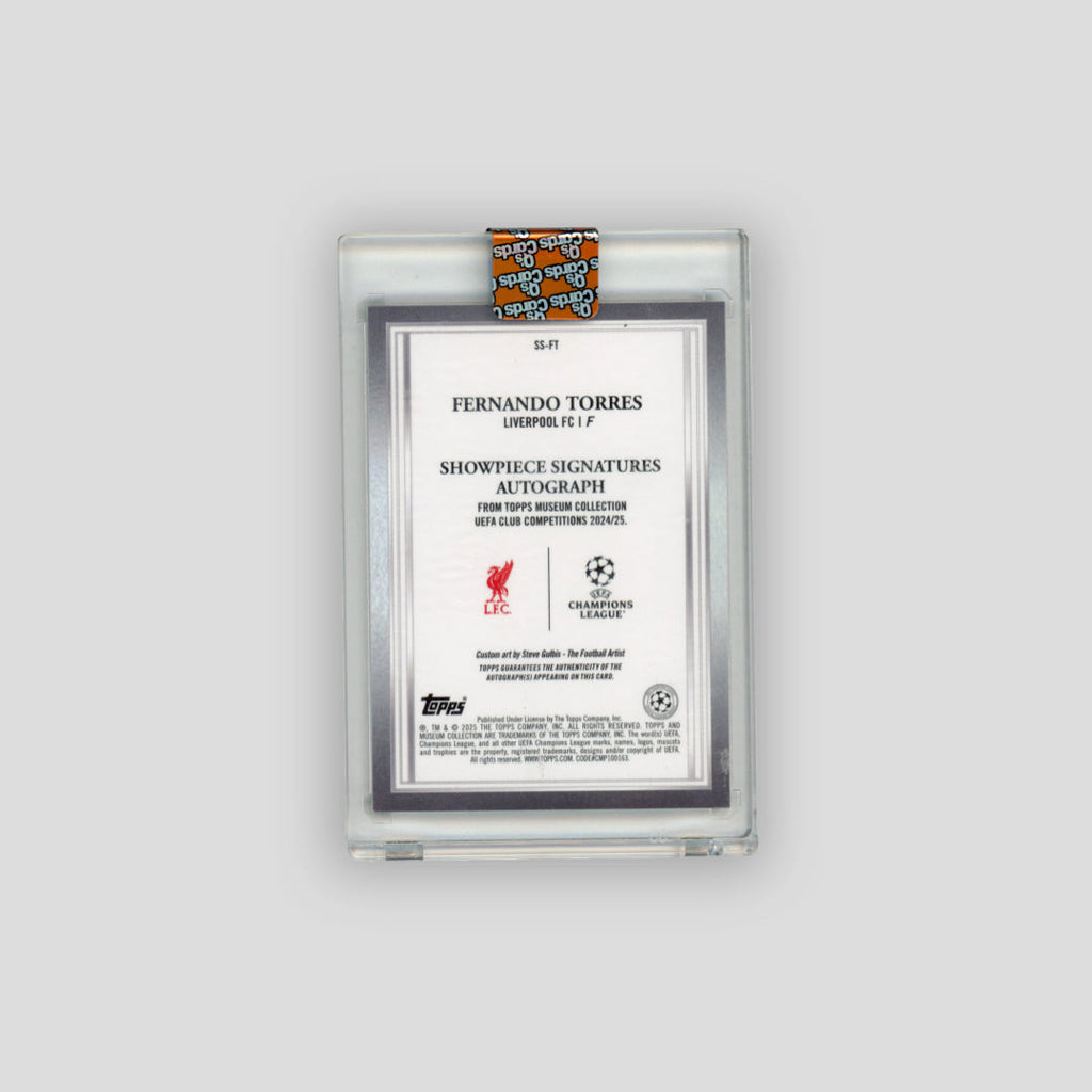 2024-25 Topps Museum Collection Fernando Torres Showpiece Signatures /25 #SS-FT