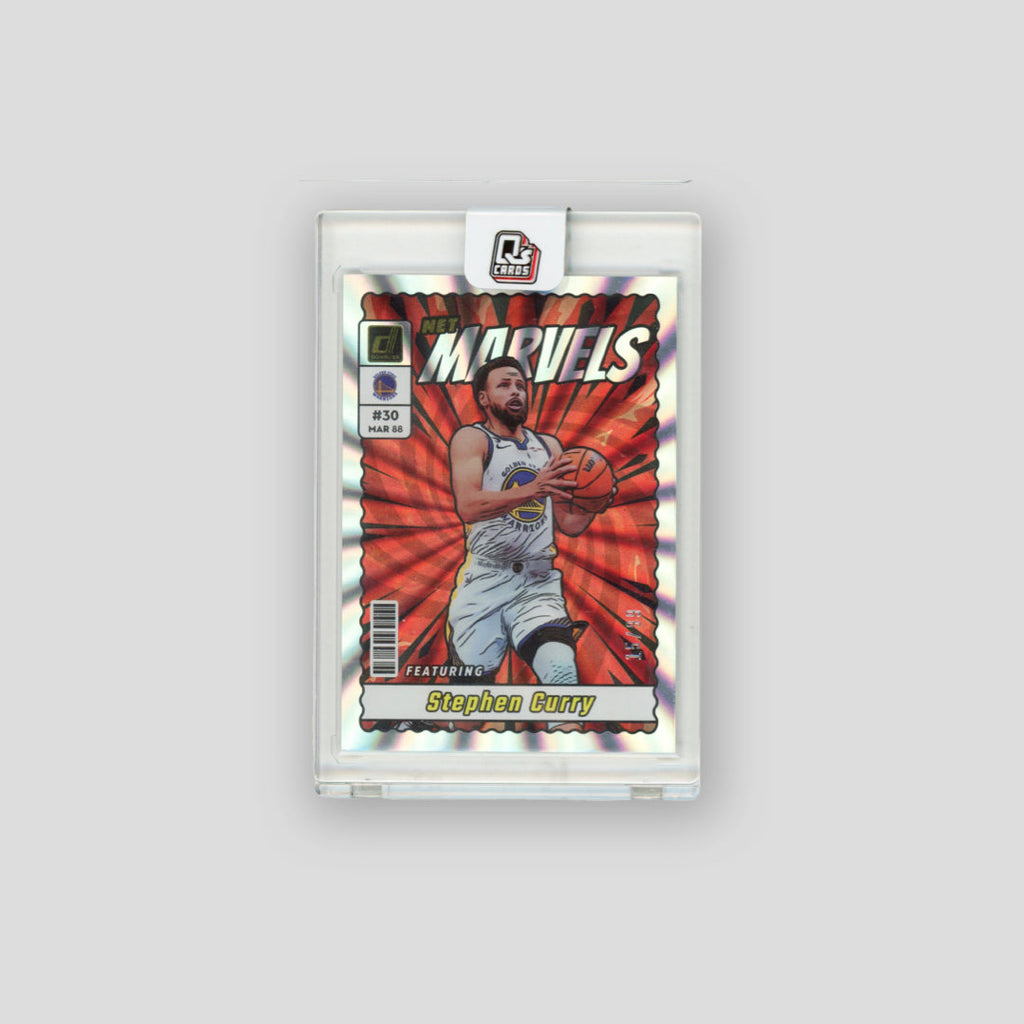 2023-24 Panini Donrus Net Marvels Stephen Curry /99 Silver Lazer #14