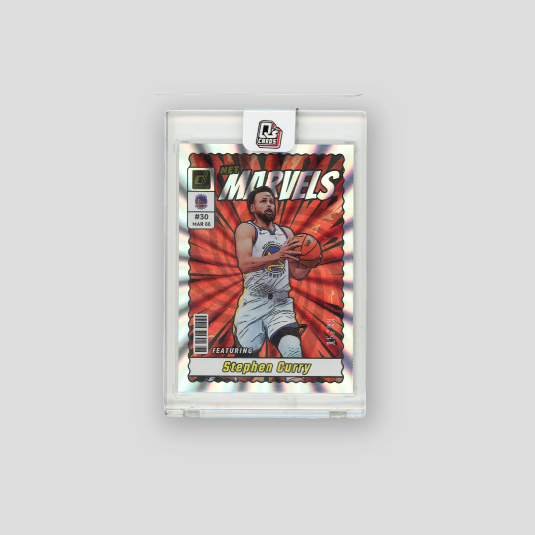 2023-24 Panini Donrus Net Marvels Stephen Curry /99 Silver Lazer #14