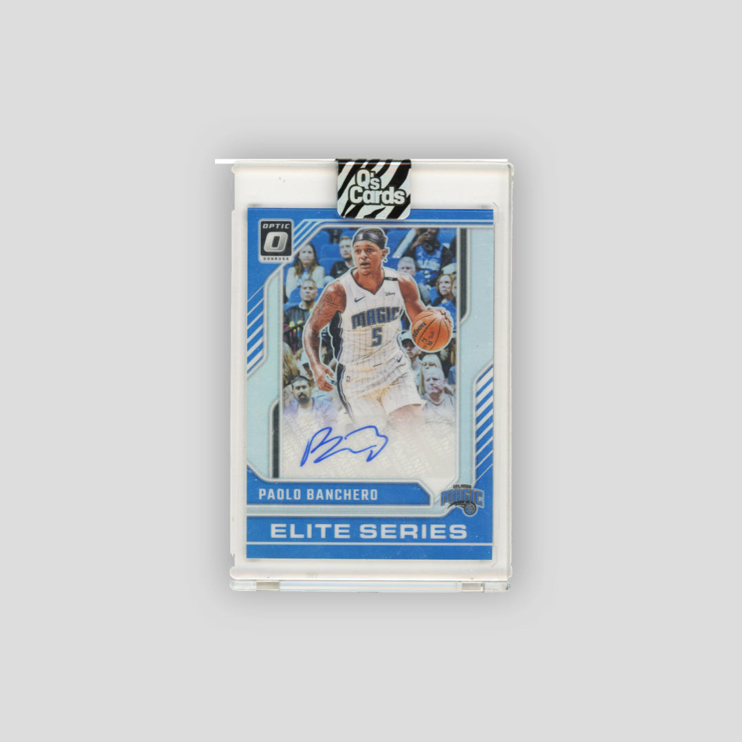 2024-25 Panini Optic Donruss Elite Series Signatures Paolo Banchero Auto /99 Holo #ESS-PAO