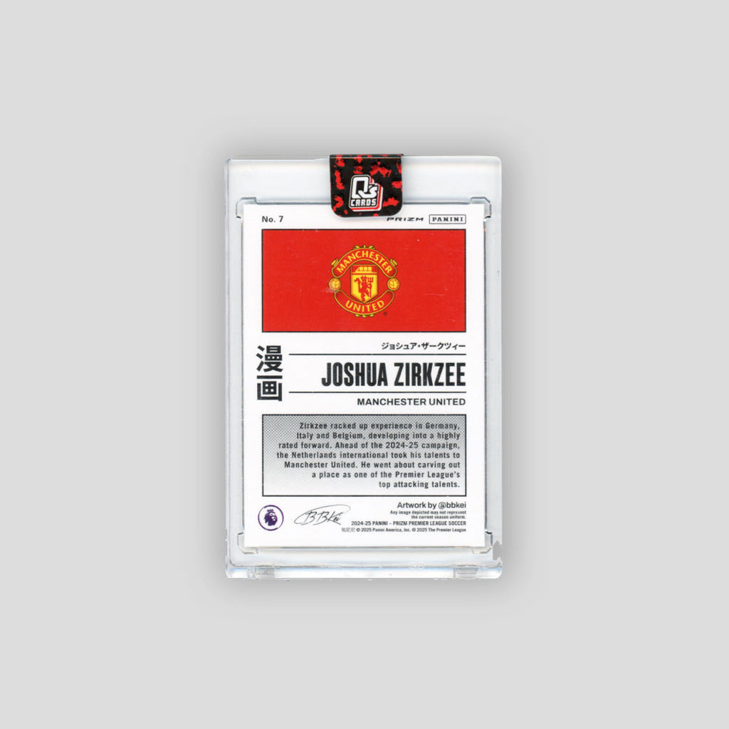 2024-25 Panini Prizm Premier League Manga Joshua Zirkzee #7