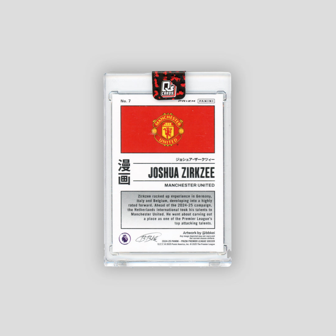 2024-25 Panini Prizm Premier League Manga Joshua Zirkzee #7