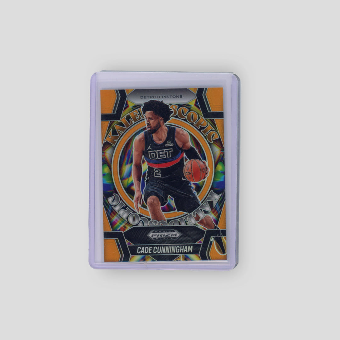 2024-25 Panini Prizm Kaleidoscopic Cade Cunningham Orange /49 #15