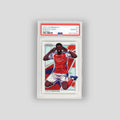2024-25 Panini Prizm Premier League Manga Bukayo Saka #6 (PSA 10)