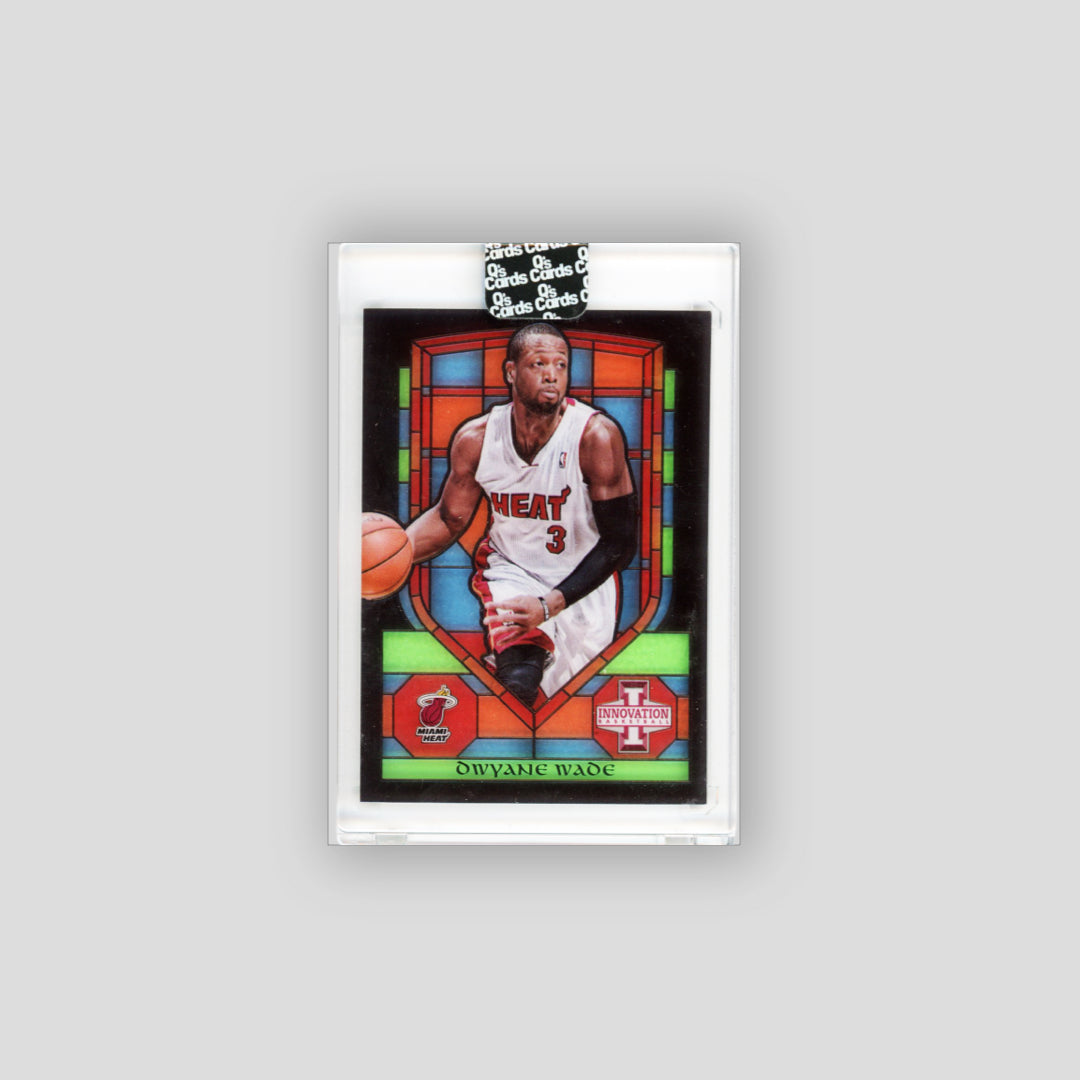 2013-14 Panini Innovation Stained Glass Dwayne Wade #24