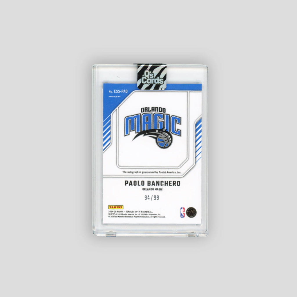 2024-25 Panini Optic Donruss Elite Series Signatures Paolo Banchero Auto /99 Holo #ESS-PAO